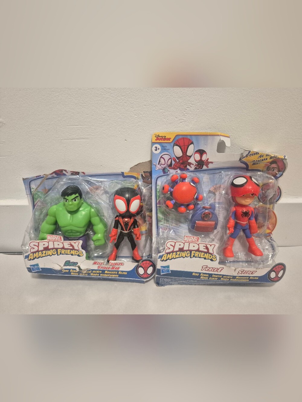 Hasbro Marvel Spidey and His Amazing Friends Hero Reveal 2 Pack/Hulk and Miles